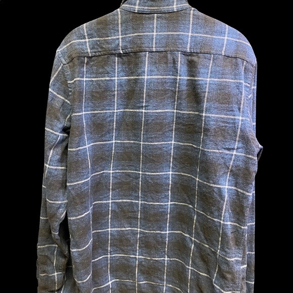 Grayers charcoal blue flannel - Picture 2 of 8